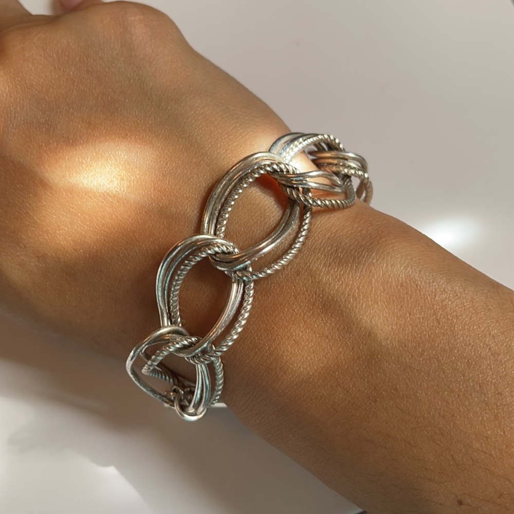 Silver bracelet - Picture 1 of 3